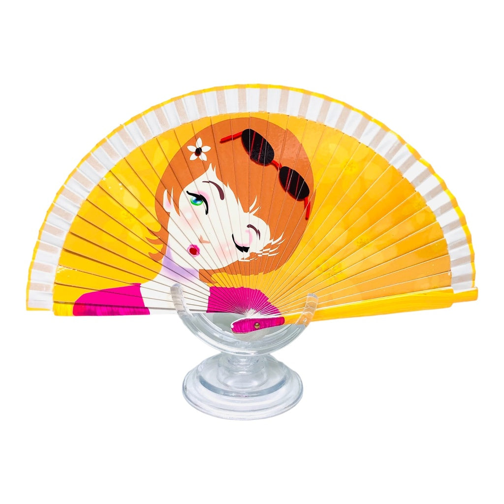 Face Hand Fans 7.5"