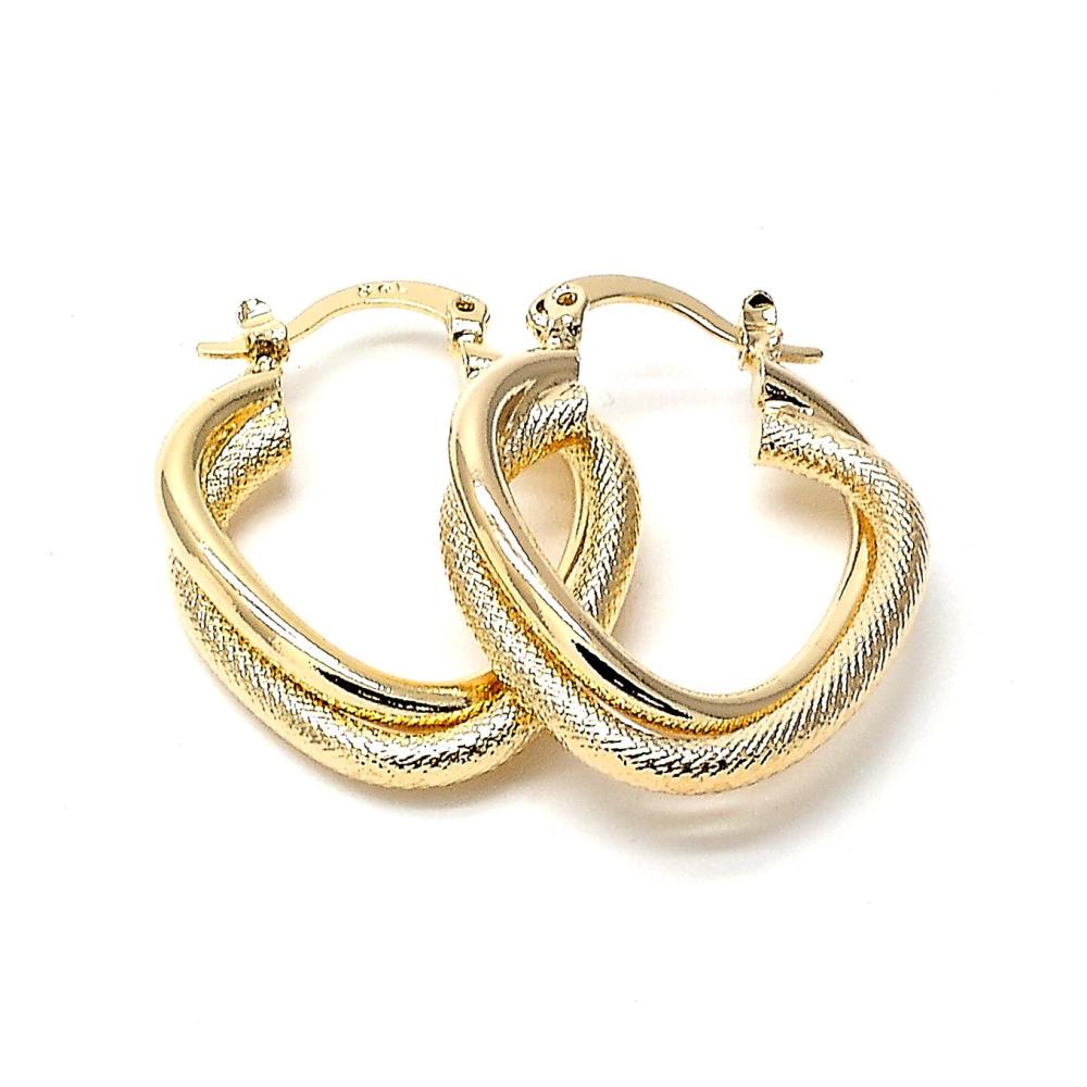 Twist Hoops Earrings