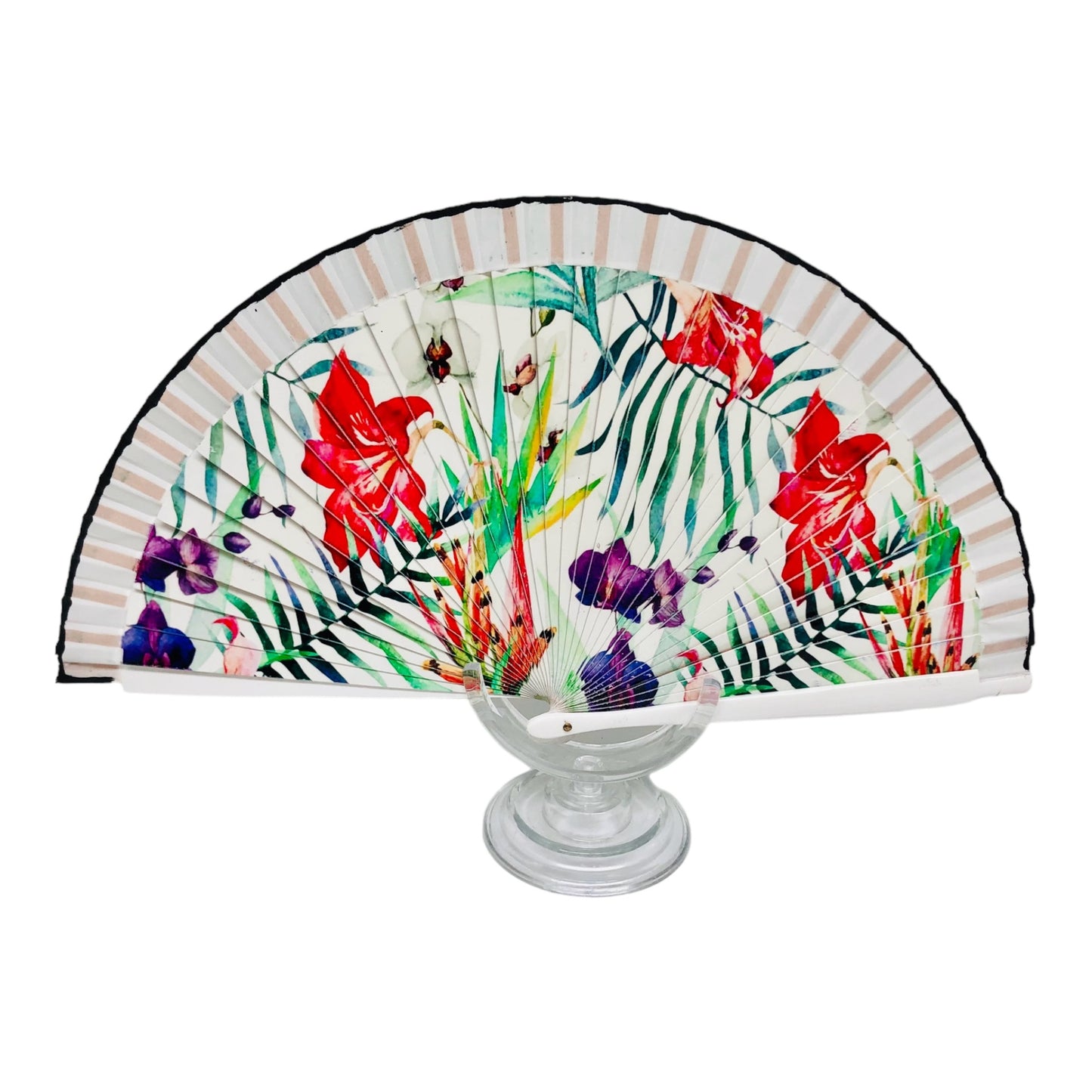 Orchids Hand Fans