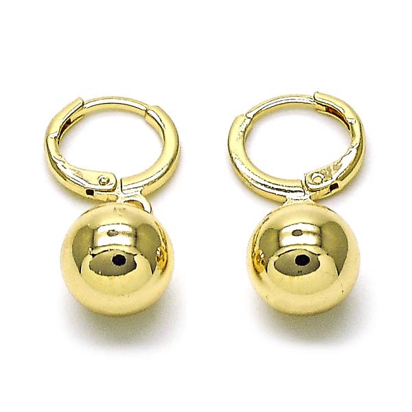 Balls Hoops Earrings