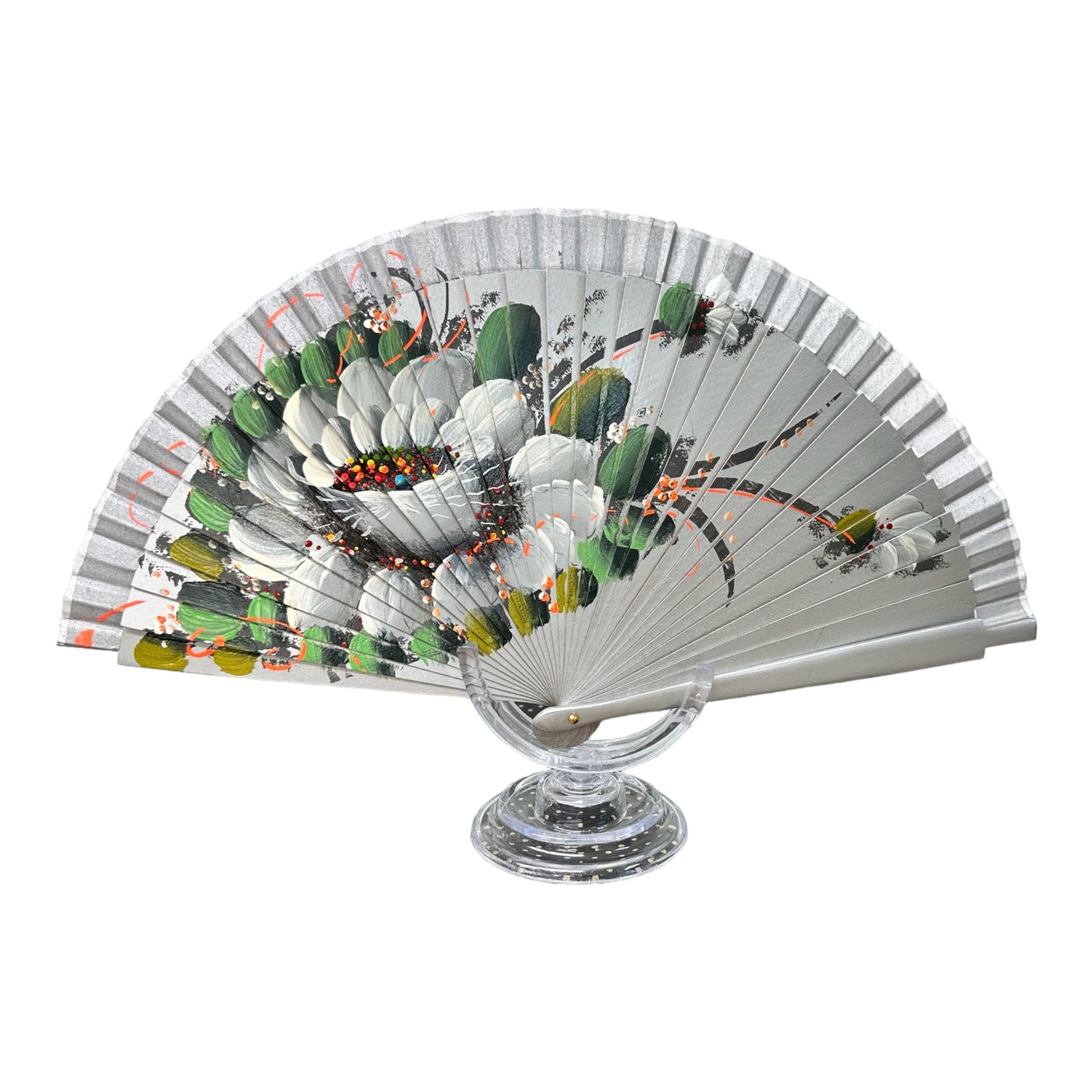 Silver Hand Fans