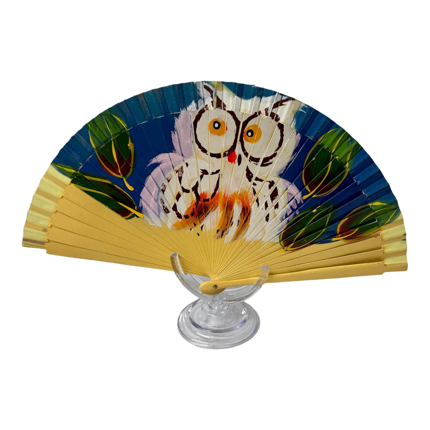 Owl Hand Fans