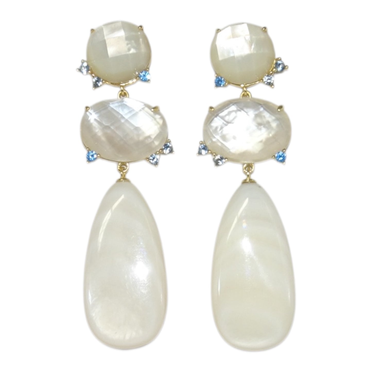 Mother of Pearl Silver 925 Earrings