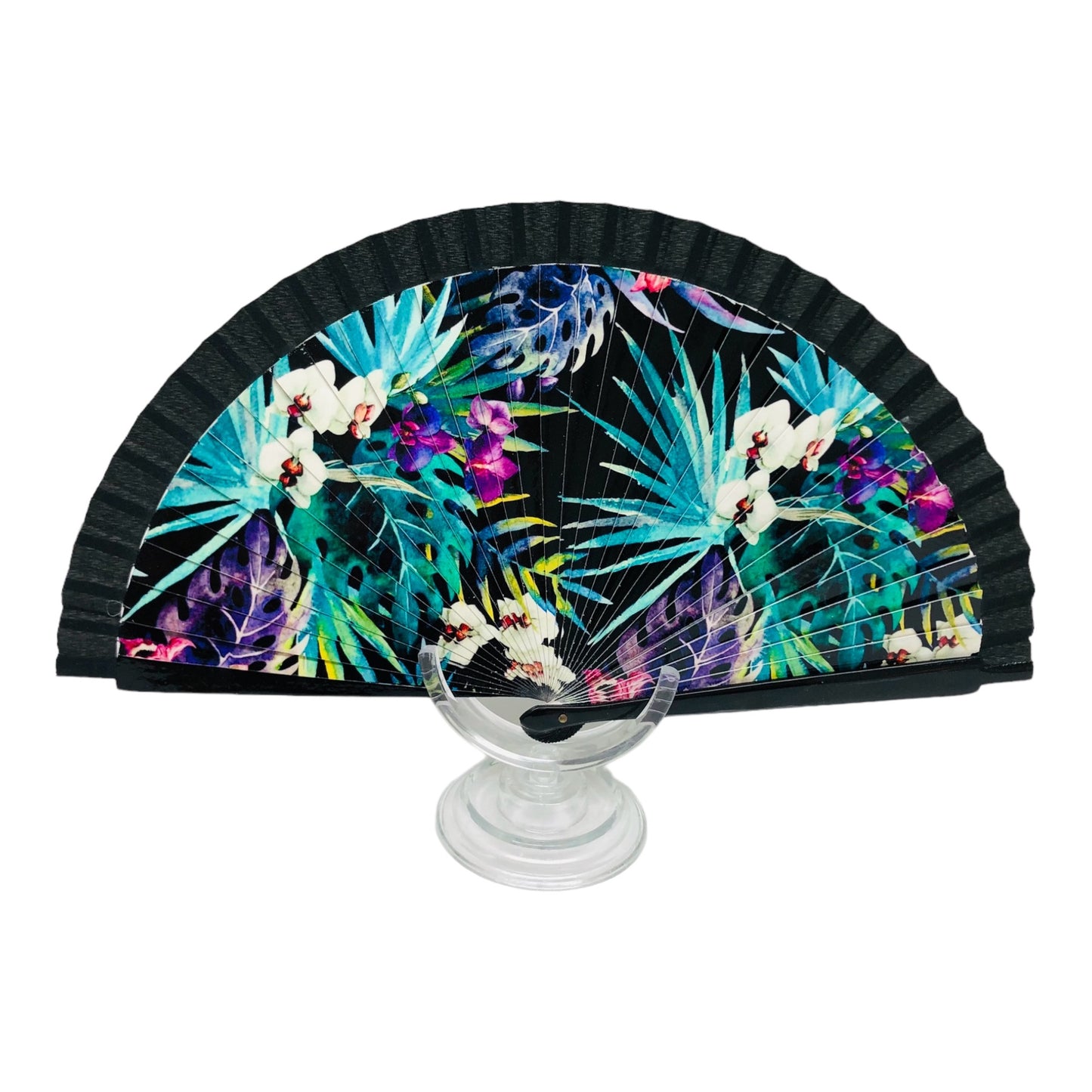 Orchids Hand Fans