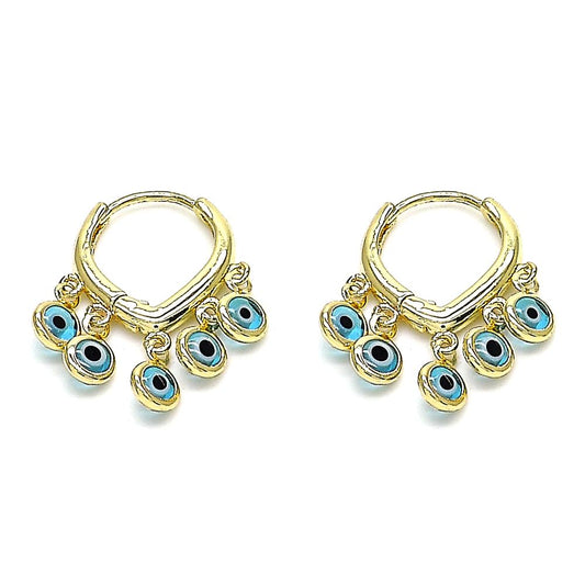 Eyes Hoops Earrings