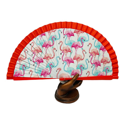 Flamingo Hand Fans