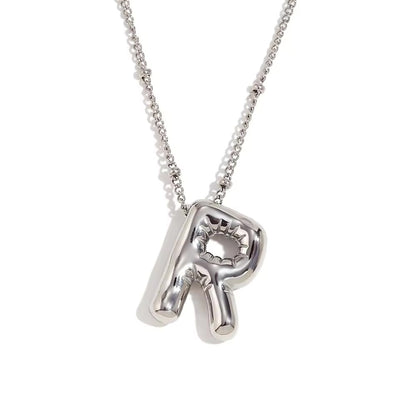 Silver Chunky Letters