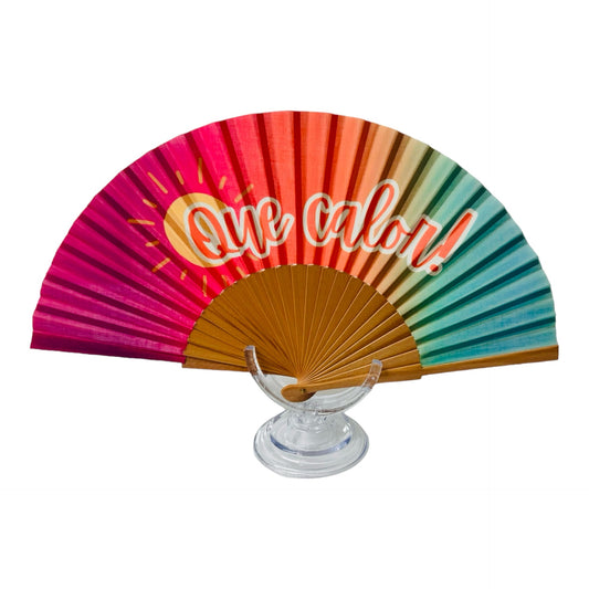 Que Calor Hand Fans