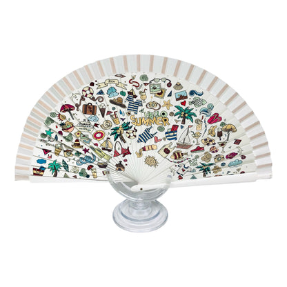 Beach Hand Fans