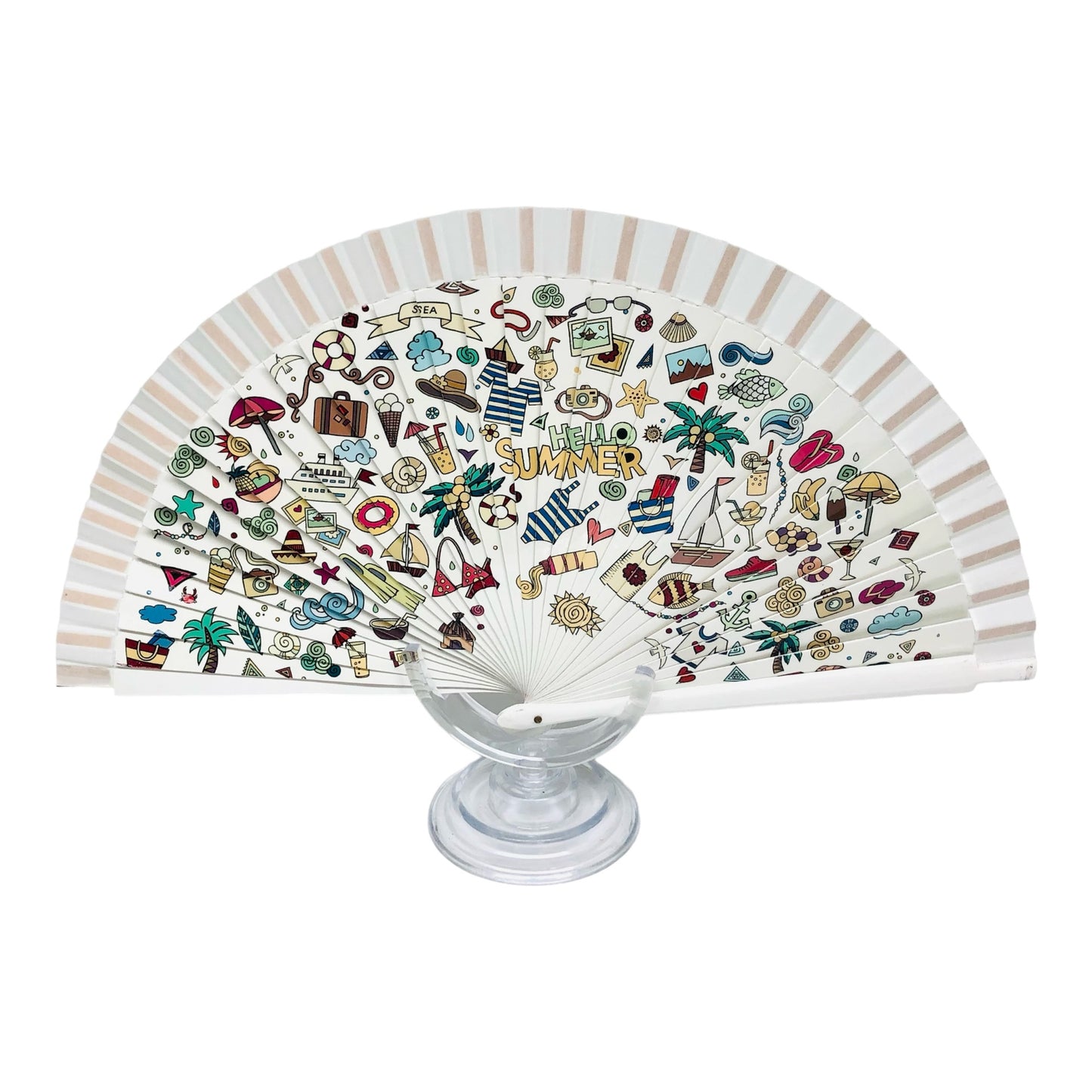 Beach Hand Fans