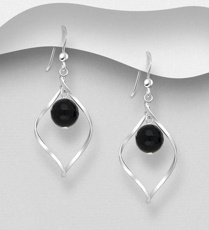925 Sterling Silver Hook Earrings
