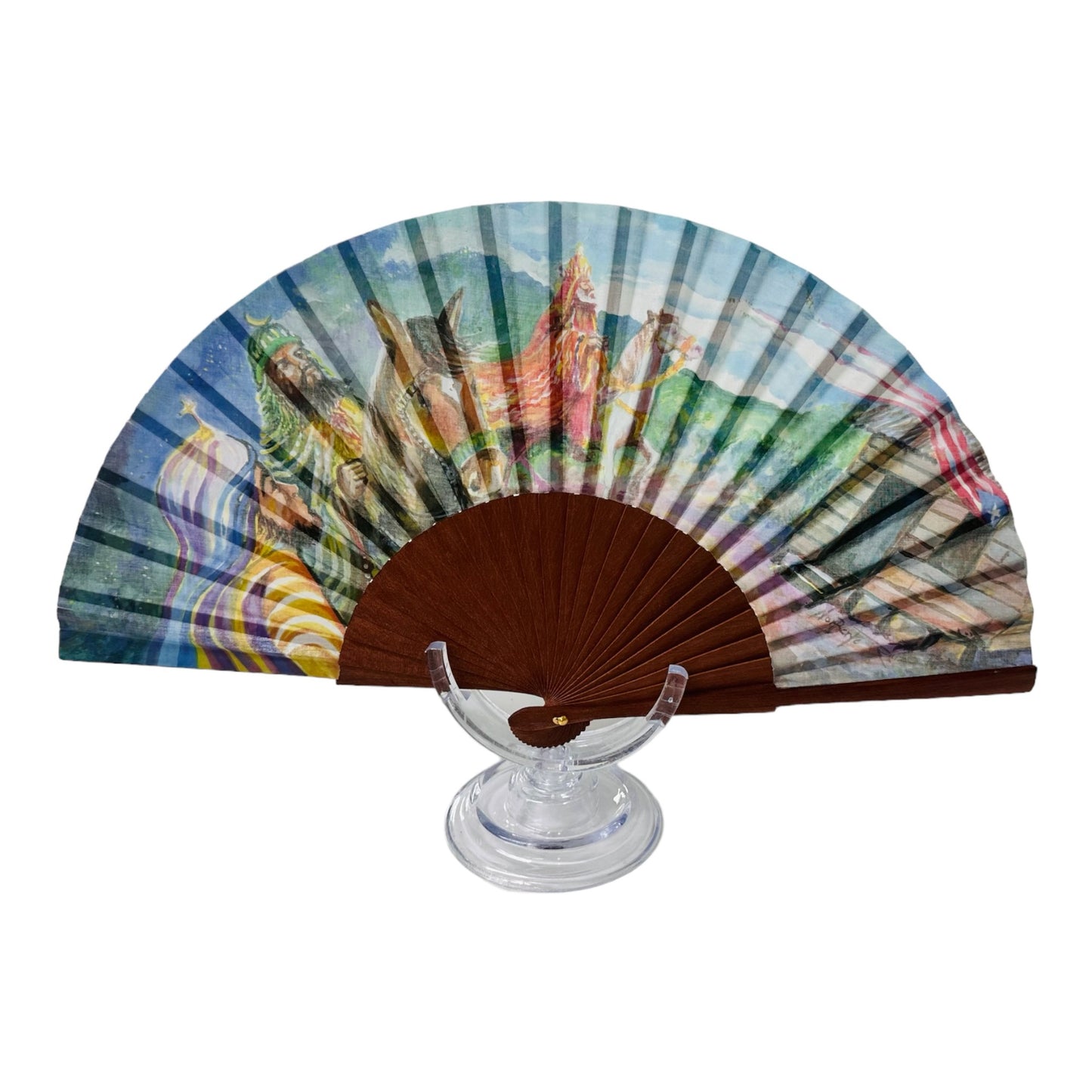 Kings Peral Hand Fans