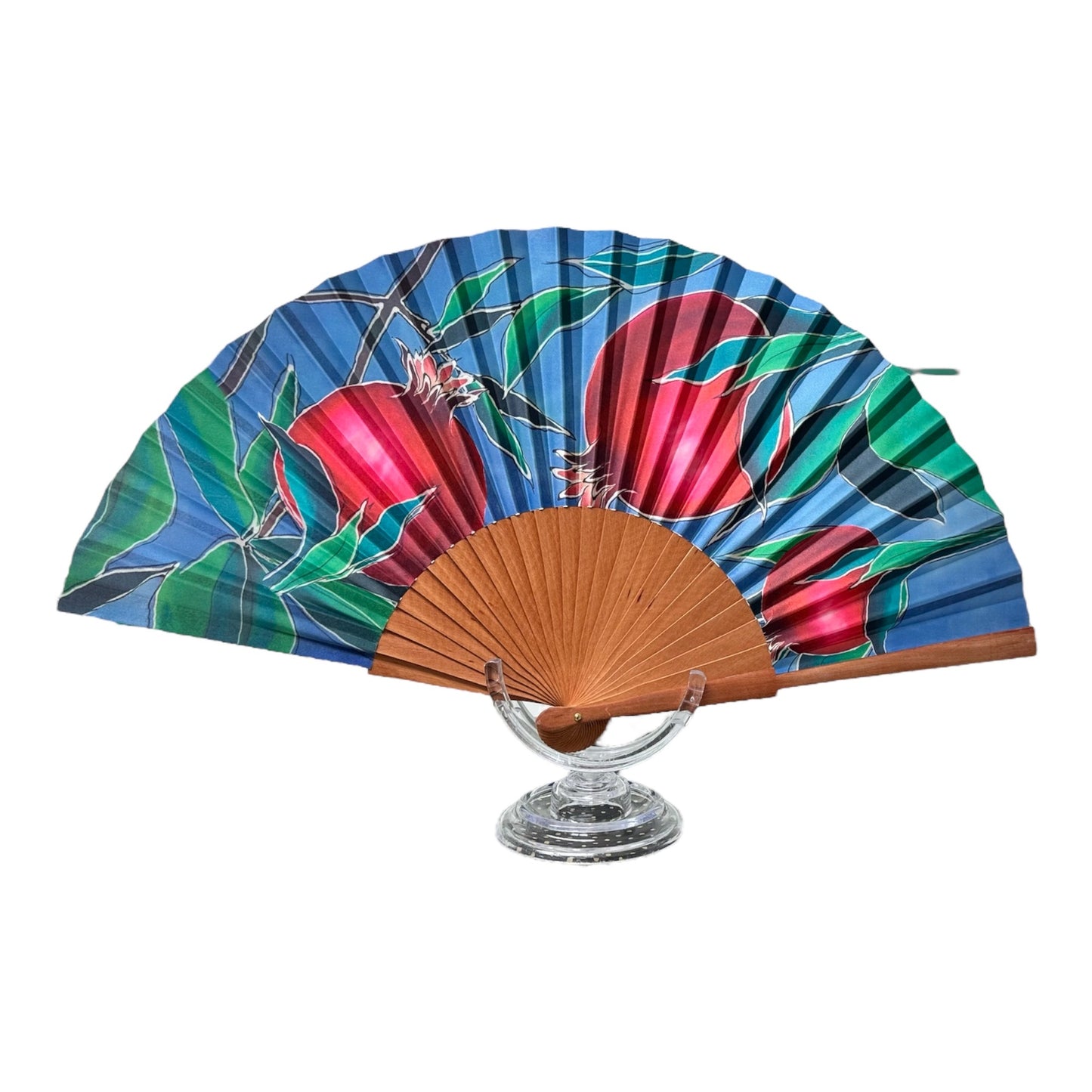 Peral Fruit Hand Fans