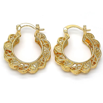 Twist Hoops Earrings