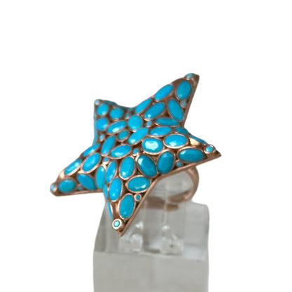 925 Silver Rings- Calcedonia Sones