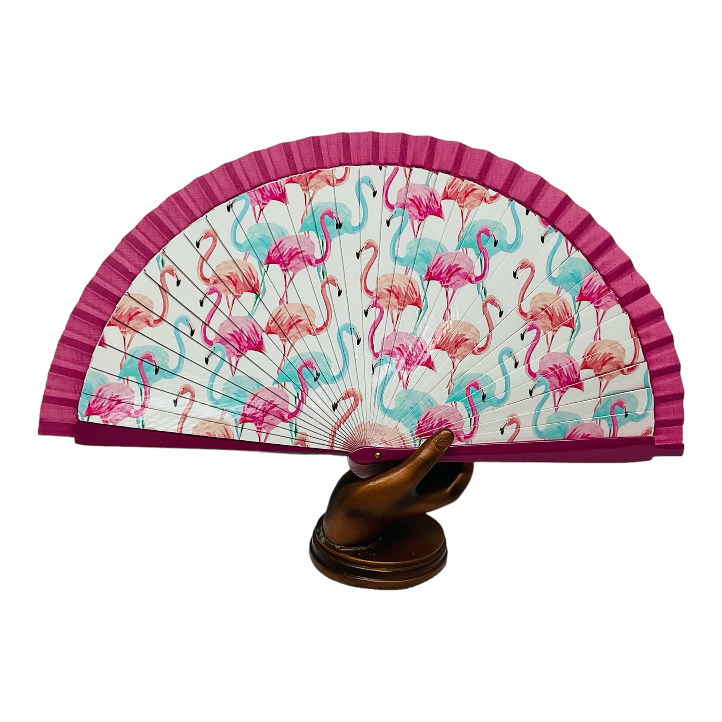 Flamingo Hand Fans