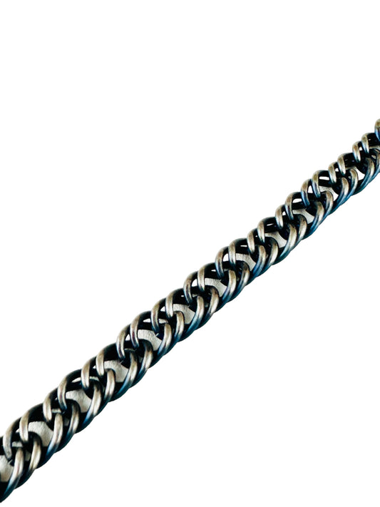 Steel Blue Chain Bracelets