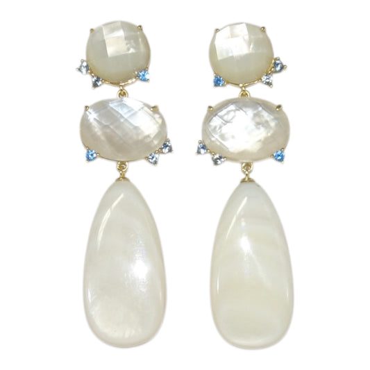 Mother of Pearl Silver 925 Earrings