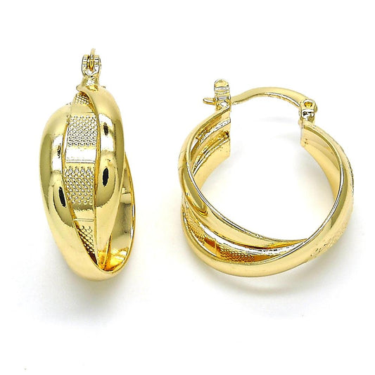 Twist Hoops Earrings