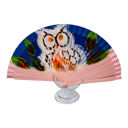 Owl Hand Fans