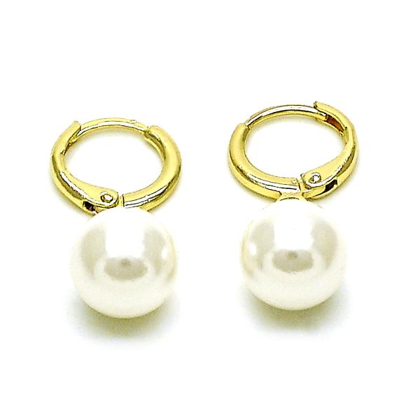 Pear Hoops Earrings