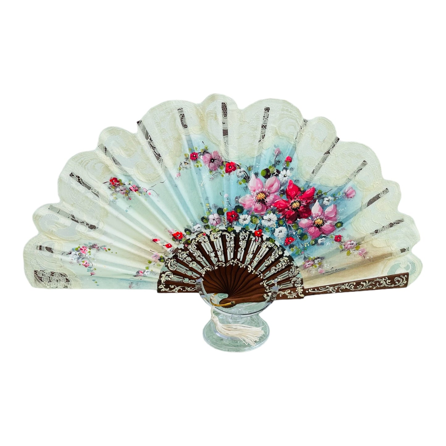 Abanicos Elegance Peral