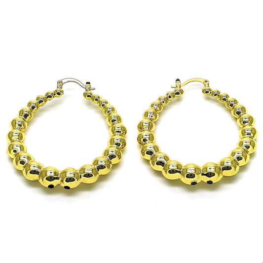 Balls Hoops Earrings
