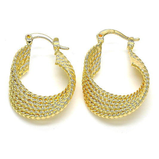 Twist Hoops Earrings