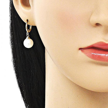Pear Hoops Earrings